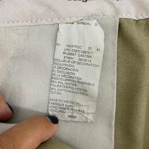 Dickies 874 Original Fit Work Pants 36x23.5 Tan Chino Casual Trousers Mens - Picture 5 of 8